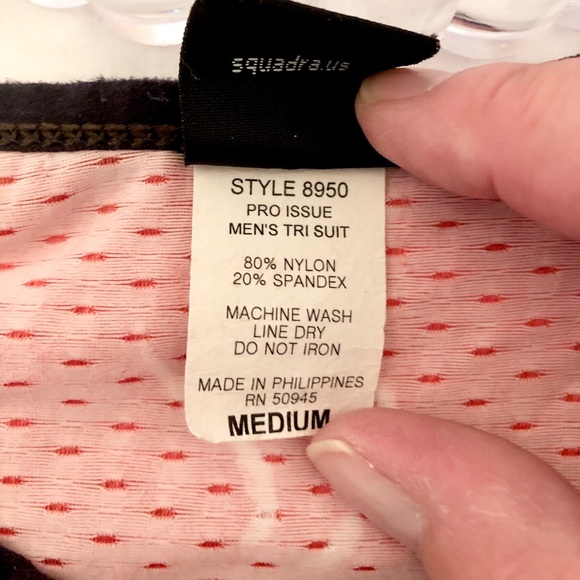 Squadra Men’s Cycling Pro Issue Tri Suit M - Picture 5 of 5